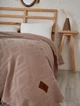 Покрывало-плед TÜRComFor Евро 240х260 Муслин beige (TC303375994) - изображение 2