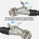Насос высокого давления Giyo GS-02D 300psi с манометром велонасос для вилок и амортизаторов - изображение 12