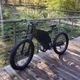 Двухкоронная вилка для фэтбайка Bolany 26" 135мм Fat fork ход 140mm усиленная для fatbike Черная - изображение 6