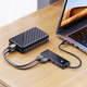 Hub USB Orico Docking Station 2x USB-A 3.0 + 2x USB-C 3.0 (PAPW2AC-C3) - obraz 4