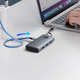 Hub USB Orico Docking Station 3x USB-A 3.0 + 1x USB-C 2.0 + 1x HDMI (PW11-6P) - obraz 4