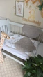 Кокон з крилами Chickabiddy, двосторонній зима-літо, сірий бавовняний велюр + ведмедики з повітряними кульками, 100% бавовна, позиціонер для малюка, гніздечко для новонароджених, 90х52 см - зображення 5