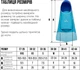 Короткие тренировочные ласты в бассейне Renvo Frio с закрытой пяткой 36-38 Разноцветные (SF100-06 36-38) - изображение 8