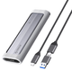 Kieszeń dyskowa Orico AXM2-G2-V1 M.2 NVME USB-C/USB-A 10Gb/s (AXM2-G2-V1) - obraz 1