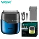 Электробритва VGR V-364 blue аккумуляторная шейвер - изображение 9