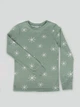 Лонгслив для сна H&M 134 140см светло зеленый принт 1712683639 - изображение 1