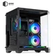 Корпус Qube CRYSTAL ARGB Black (CRYSTAL_GBNU3) - зображення 8