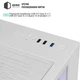 Корпус QUBE Crystal ARGB White (CRYSTAL_GWNU3) - изображение 5