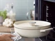 Сотейник чугунный с крышкой KitchenAid 26 см 2.77 л Миндальный крем (CC009010-001) - изображение 9