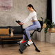 Велотренажер Hop-Sport HS-3030X Apeks X-Bike серый. Магнитный, 8 уровней, складной, для дома - изображение 15
