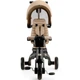 Складний триколісний велосипед Kinderkraft Jazz 2 Beige - зображення 4