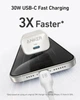 Мережевий зарядний пристрій Anker PowerPort 511 Nano IV - 30W USB-C White - изображение 2