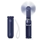 Ручной вентилятор JISULIFE Life8, 12-21 ч автономности, 2000 мАч, Power Bank, LED фонарик, 2 скорости, синий - изображение 1