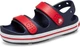 Детские сандалии для мальчика Crocs Crocband Cruiser Sandal T Kids 29-30 С12 Темно-синий с красным (209423) - изображение 2