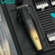 Профессиональная беспроводная машинка для стрижки волос VGR V-003 триммер для волос, бороды и усов Yellow - изображение 2