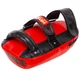 Макивара тай-пэд кожаная для тайского бокса Fistrage Fight Gear 4312 размер 34x19x7см Red-Black - изображение 4