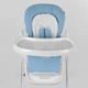 Стілець для годування "Toti W-48406". Blue/White (96506) - зображення 4