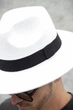 Чоловічий Капелюх Without Onesize Fedora З Стрічкою White 520994974 - изображение 4