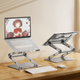 Podstawka pod laptopa Wozinsky WRS-CPY75DSS Silver (5907769364631) + Podstawka do smartfona gratis! - obraz 9