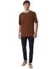 Футболка мужская Lee Cooper Thomas 222LCM242041TILE M коричневая (8682272290901) - изображение 2