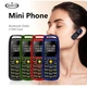 Мини Мобильный Телефон SERVO B25 68мм черный - изображение 2