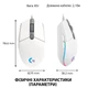 Мышь Logitech G102 Lightsync USB RGB White - зображення 8