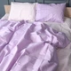 Комплект постельного белья MirSon Полуторный 143х210 см 17-0807 Soft Stripe Бязь (2200011455686) - изображение 1