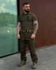 Комплект Patriot Поло з липучками під шеврони + Штани ріп-стоп олива розмір XS - зображення 3