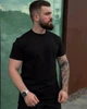 Бавовняна Футболка Premium чорна розмір 5XL - изображение 1