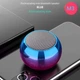 Портативная мини-колонка Bluetooth 5.0 3W объемный звук Металлический корпус с градиентом - изображение 11