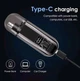 Тример для носа та вух Nose hair trimmer SJ-005 на акумуляторі з USB зарядкою чорний - изображение 3