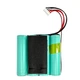 Акумулятор до DC1018P безперебійника для роутера 7.4V 18650 Li-ion 2S2P 10400 mAh - изображение 2
