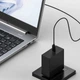 Кабель переходник с USB Type C на DC триггер PD 65W шнур универсальный trigger для зарядки и питания ноутбуков WiFi роутеров от зарядки павербанка 5V 9V 12V 15V и 20V 5.5*2.1(2.5)мм power delivery для модема монитора 1.2м - изображение 10