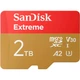 Карта пам'яті microSD 2 TB SanDisk Extreme UHS-I U3 V30 A2 Class 10 + SD адаптер (SDSQXAV-2T00-GN6MA) - зображення 1