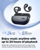 Навушники SoundPeats PearlClip Pro black бездротові Bluetooth чорні напіввідкриті - зображення 4