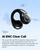 Навушники SoundPeats PearlClip Pro black бездротові Bluetooth чорні напіввідкриті - зображення 2
