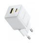 Сетевое зарядное устройство Baseus Palm Type-C+USB 20W P10111608213-00 Белое - изображение 1