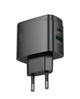 Зарядний пристрій Hoco CS63A Bright PD65W (1A1C) Чорний - зображення 1