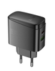 Зарядний пристрій Hoco CS63A Bright PD65W (1A1C) Чорний - зображення 2