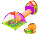 Namiot do zabawy LEAN Toys Plac zabaw 3 w 1 20122 (5905991023142) - obraz 2
