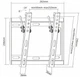 Настенное крепление для телевизора Brateck LP34-22T 23" - 42" Black - изображение 7