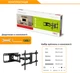 Настенное крепление для телевизора ITech PTRB-77 37" - 70" - изображение 13