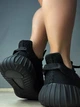 Кроссовки женские NM 11-301-2 в стиле Yeezy из дышащей сетки 37 черные - изображение 3