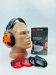 Навушники активні 3M Peltor SportTac, колір: помаранчевий - зображення 1