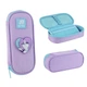 Пенал шкільний Kite Kawaii Love 22x8.5x4.5 см Рожевий (K25-599-20) - зображення 1