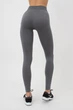 Безшовні легінси з мікрофібри 1005298 Leggings Model 2 poppy seed Giulia L/XL gray (6000003476882) - изображение 2