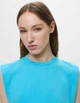 Майка H&M Ж1117874 (09553483) колір блакитний (Ж1117874 - 209435) - изображение 4