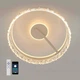 Управляемая LED люстра Esllse STELLA C ICE 90W 2R APP белая с пультом и приложением 500Х215мм-WHITE-220V - изображение 4
