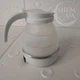 Электрочайник силиконовый дорожный складной Electric Kettle Белый KET-23-White - изображение 13