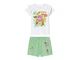 Детская трикотажная пижама для девочки футболка та шорты Lupilu 98-104 см (2-4Y) - изображение 1